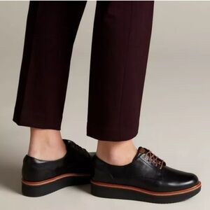 Clark’s Teadale Platform Oxfords